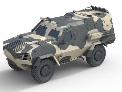 Dozor B Infantry mobility vehicle 3D Model