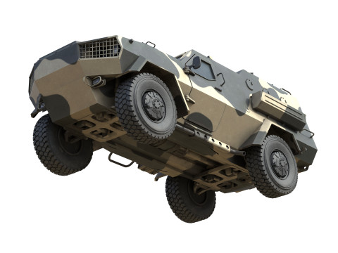 Dozor B Infantry mobility vehicle 3D Model