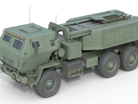 M142 High Mobility Artillery Rocket System 3D Model
