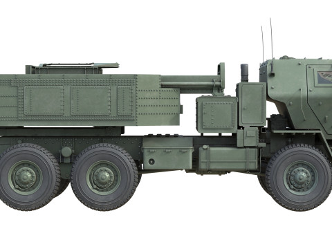 M142 High Mobility Artillery Rocket System 3D Модель