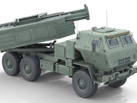 M142 High Mobility Artillery Rocket System 3D Модель