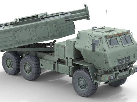M142 High Mobility Artillery Rocket System 3D Model