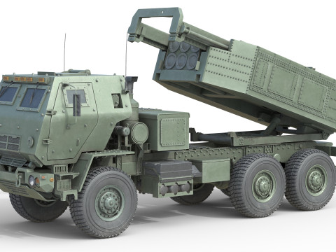 M142 High Mobility Artillery Rocket System 3D Модель