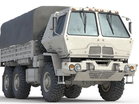 Caminh&atilde;o de carga M1083 MTV Modelo 3D