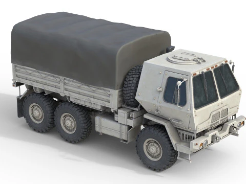 Caminh&atilde;o de carga M1083 MTV Modelo 3D