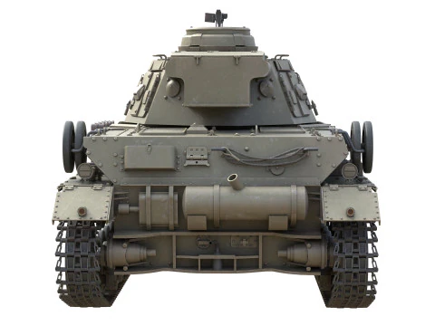 Carro armato medio tedesco Panzer IV Modello 3D