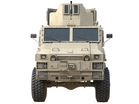 RG 33 Light Armored Vehicle MRAP Modelo 3D
