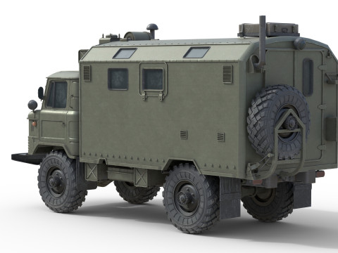 5 Military Vehicles Collection V21 3D-Modell