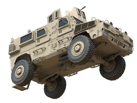 10 Military Vehicles Collection V10 3D-Modell