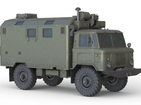 10 Military Vehicles Collection V10 3D-Modell