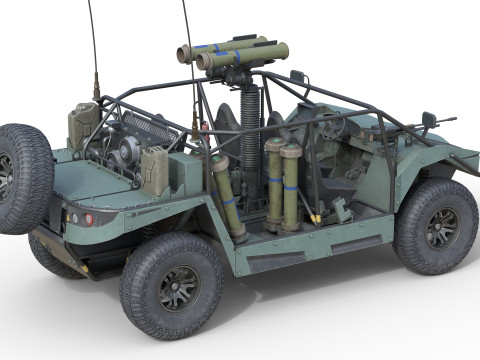 10 Military Vehicles Collection V9 Modelo 3D