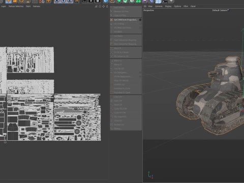 10 Collezione di veicoli militari V9 Modello 3D