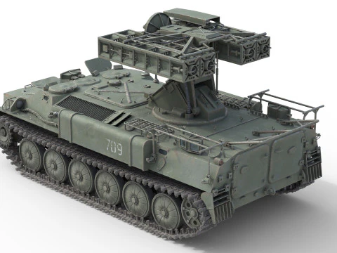 9K35 ストレラ 10 車載 SAM 3Dモデル