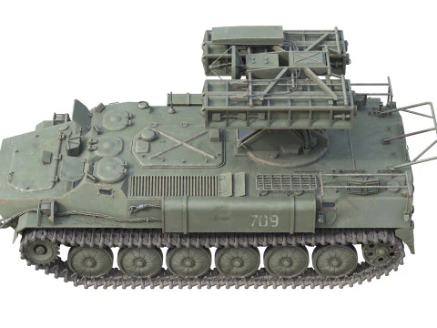 9K35 ストレラ 10 車載 SAM 3Dモデル