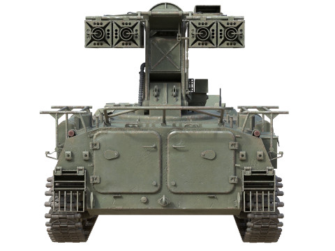 9K35 Strela 10 Vehicle Mounted SAM 3Dモデル