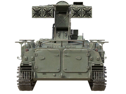 9K35 ストレラ 10 車載 SAM 3Dモデル