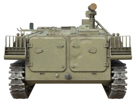 9K114 シュトゥルム サクロス ソビエト対戦車ミサイル 3Dモデル