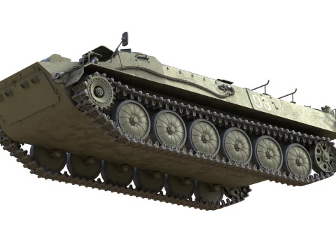 9K114 シュトゥルム サクロス ソビエト対戦車ミサイル 3Dモデル