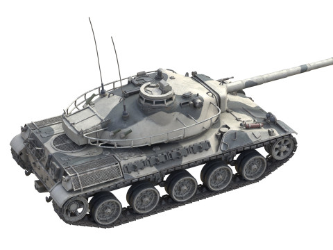 AMX 30 Main battle tank 3D 모델