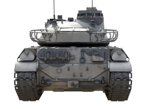 AMX 30 Main battle tank 3D 모델