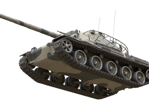 AMX 30 Main battle tank 3D 모델