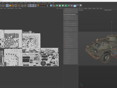 BRDM 2 Amphibious Armoured Scout Car 3Dモデル