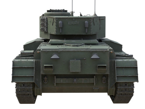 Comet 1 A34 British Cruiser Tank Model 3D