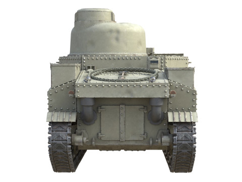 M3 Lee American Medium Tank 3Dモデル