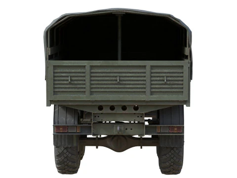 ウラル 4320 軍用トラック 3Dモデル