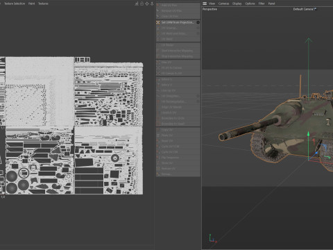 Hetzer Jagdpanzer 38 Light tank destroyer Model 3D
