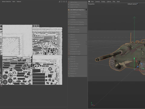 Cacciatorpediniere leggero Hetzer Jagdpanzer 38 Modello 3D
