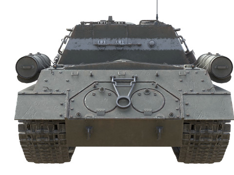 ISU 122 Self Propelled 3D मॉडल