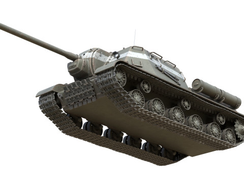 ISU 122 Self Propelled 3D मॉडल