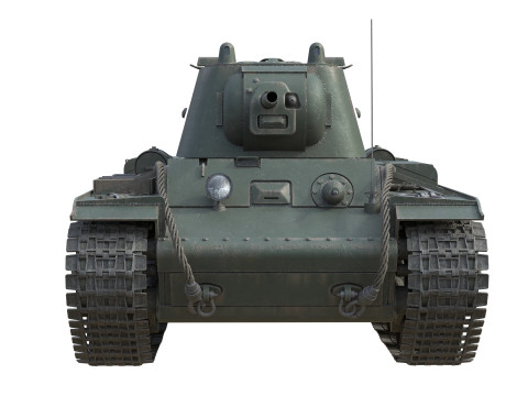 Kliment Voroshilov tank KV1 3Dモデル