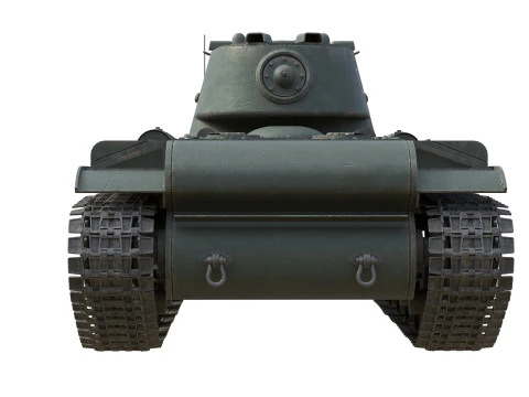 Kliment Voroshilov tank KV1 3D Model