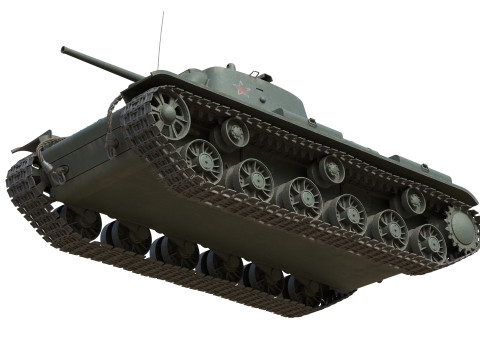 Kliment Voroshilov tank KV1 3Dモデル