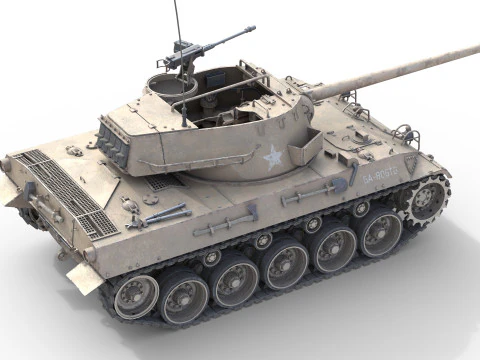 Cacciacarri M18 Hellcat Modello 3D