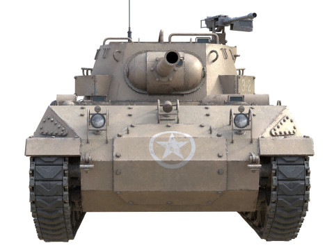 M18 Hellcat Tank destroyer 3D Модель