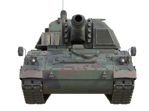 Panzerhaubitze 2000 Self Propelled Howitzer 3D Model
