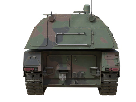 Panzerhaubitze 2000 Self Propelled Howitzer 3D Model