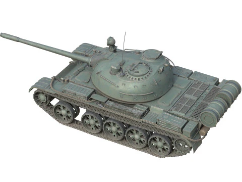 Carro armato da battaglia principale T 55 Modello 3D