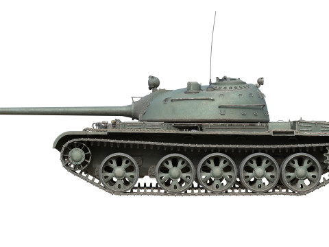 T 55 Main Battle Tank Modelo 3D
