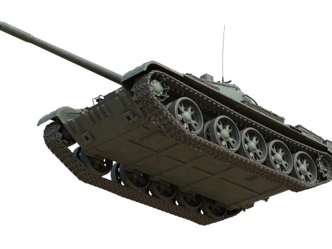 Carro armato da battaglia principale T 55 Modello 3D