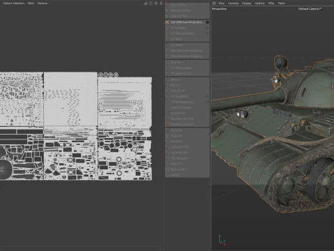 Carro armato da battaglia principale T 55 Modello 3D