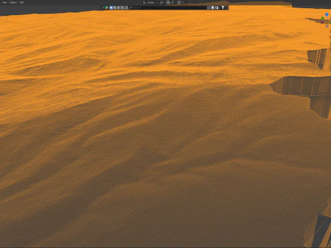 Andorra Terrain Map 3D Model