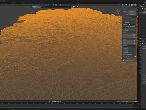 Belarus Terrain Map 3D Model