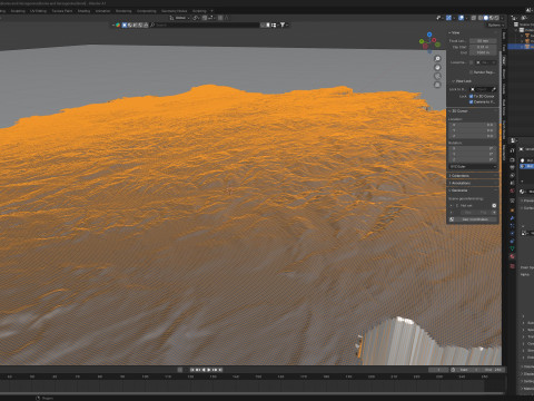 Bosnia and Herzegovina Terrain Map 3D Model