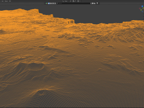 El Salvador Terrain Map Model 3D