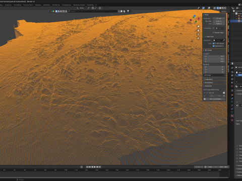 Equatorial Guinea Terrain Map 3D Model