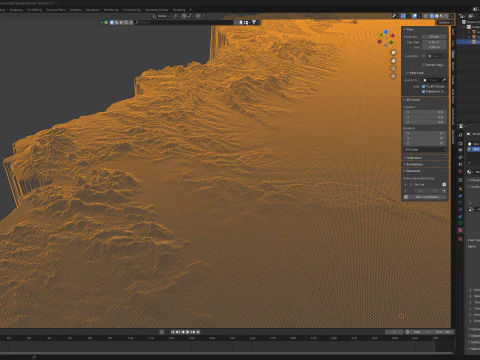 Mapa de terreno de Hungria Magyarorszag Modelo 3D